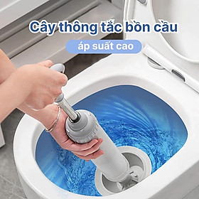 Dụng cụ thông tắc bồn cầu, cống bằng khi nén áp lực siêu mạnh - Giao Màu Ngẫu Nhiên