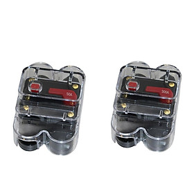 2x 300A + 50A Manual Reset Car In-Line Circuit Breaker DC 12V Protection
