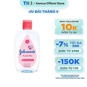 Nước hoa Johnsons Baby Cho Bé - Dung Tích 125ml - Hương Phấn Hoa