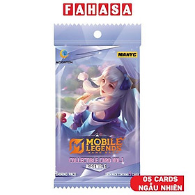 Thẻ Sưu Tập Manyc Mobile Legend Bang Bang - Shining - Manyc MYC01MLBB01C01F09_SP (5 Cards Ngẫu Nhiên/Túi)