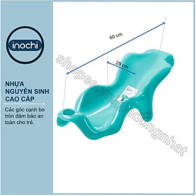 Tựa Tắm Cho Bé Notoro Nhật Bản - Thiết Kế Chắc Chắn Chống Trượt Giúp Bé Thoải Mãi Vẫy Vùng