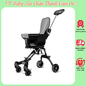 Xe Đẩy Gấp Gộn Đảo Chiều Cao Cấp Hỗ Trợ Bé Đi Du Lịch