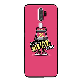 Ốp Lưng in cho Oppo A9 2020 Mẫu Game Over - Hàng Chính Hãng