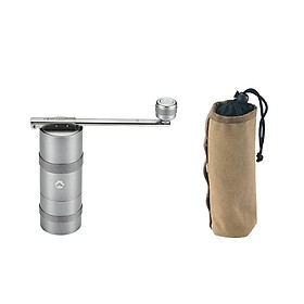 CAMPINGMOON Manual Stainless Steel Grinding Core Coffee Bean Grinder Portable Hand Coffee Grinder Folding Handle Outdoor Camping Coffee Grinder