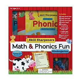 Ảnh bìa Skill Sharpeners Math & Phonics Fun: Kindergarten