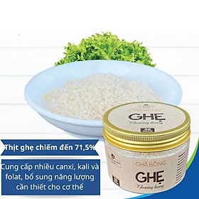 Chà bông ghẹ thượng hạng 40gr - Ruốc Ghẹ với trên 70% thịt ghẹ chuẩn VietGap cho bé dinh dưỡng cho mẹ nhàn tênh