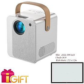 Mua Máy Chiếu Android Quai Xách Mini X3 Max - Full HD - tặng màn chiếu xếp gọn 100inch