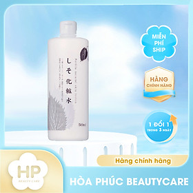 Nước Hoa Hồng Se Khít Lỗ Chân Lông Chiết Xuất Tía Tô Chinoshio Perilla Natural Skin Lotion 500 mL