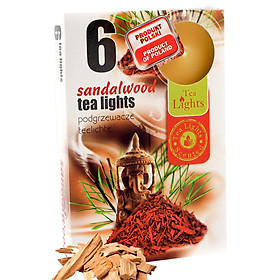 Mua Hộp 6 nến thơm tinh dầu Tealight Admit Sandalwood QT026842 - gỗ đàn hương