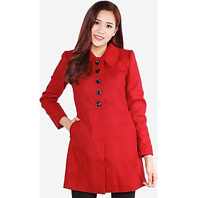 Áo khoác dạ form dài The One Fashion AKH042DD