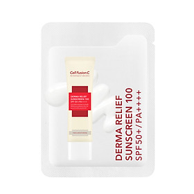 [GÓI DÙNG THỬ 1.2ML] Kem Chống Nắng Cho Da Nhạy Cảm Cell Fusion C Derma Relief Suncreen 100 SPF 50+/PA++++ (1.2g)