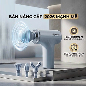 [LOẠI 1 PIN KHỎE] Máy massage cầm tay, máy massage cổ vai gáy 6 Cấp Độ Chuyên Sâu Đa Năng Bảo Hành 12 Tháng