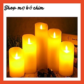 Mua Nến điện tử vỏ sáp Pillar Led (Đường kính5.3x7.5 cm