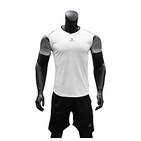 Bộ quần áo bóng đá Mira Style Trắng, quần áo thể thao nam nữ, áo đá banh đẹp, áo bóng đá thời trang thoáng mát thấm hút mồ hôi