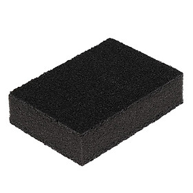 Portable Piano String Cleaning Tool Plastic Grinding Block for Pianist Black
