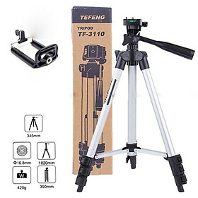 Mua Giá đỡ 3 chân máy chụp ảnh Tripod TF-3110 + Miếng kẹp điện thoại
