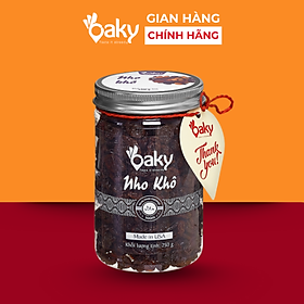 Nho Khô Oaky – Nhập Khẩu Mỹ – Hũ 250g hoặc 450g – Ngọt Tự Nhiên, Tốt Cho Sức Khỏe