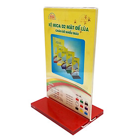 Kệ Mica 2 Mặt A5 Đứng E07 (Kt: 15 x 21cm) 