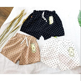 Combo 3 Quần đùi đũi thời trang cho bé gái từ 3-7 tuổi