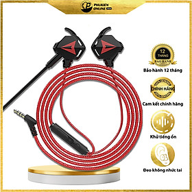 Mua Tai Nghe Sendem s2 gaming có mic FLOVEME - dùng được cho điện thoại và máy tính   khử tiếng ồn - Hàng chính hãng