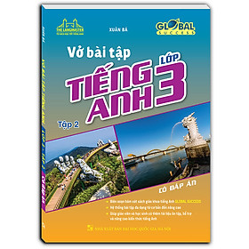 Sách GLOBAL SUCCESS - Vở bài tập tiếng anh lớp 3 tập 2 (có đáp án)