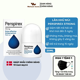 Lăn Nách Khử Mùi Perspirex Strong Cho Người Nặng Mùi Và Nhiều Mồ Hôi 20ml