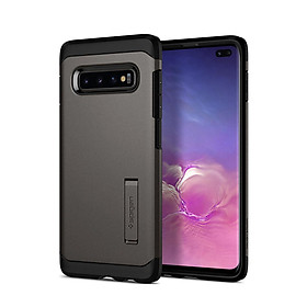 Ốp lưng Samsung Galaxy S10 Plus SPIGEN Tough Armor - Hàng chính hãng