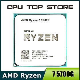 AMD Ryzen 7 5700g R7 5700G 3,8 GHz Eight-core 16-sợi 65W Bộ xử lý CPU L3 = 16M Ổ cắm AM4