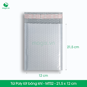 MTS2 - 21.5x12 cm - 25 Túi chống sốc bọc bóng khí