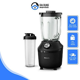 Mua Máy Xay Sinh Tố Philipss HR2291/41  Máy Xay Thịt  Rau Củ Quả  600W  Bình Thủy Tinh 2L Và 600ml  Xay Được Đá  Nhập Đức