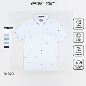 Áo Thun Cotton Lạnh Cao Cấp VIỆT PHÁP /Form Luxury / Thoáng mát - co dãn tốt- chất liệu cotton mềm mịn thấm hút mồ hôi tốt 34320