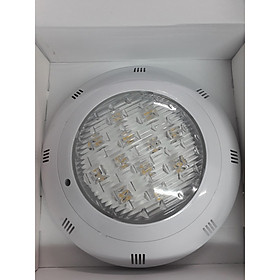 Đèn led hồ bơi tiết kiệm điện 12W-12V ánh sáng VÀNG  NHẠT vỏ NHỰA H295*F70mm mã JKDYELOW1003 