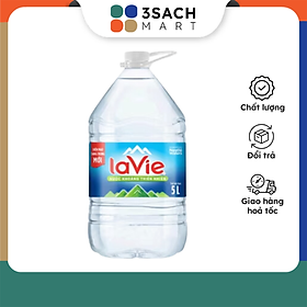 Thùng 4 Chai Nước Uống Đóng Chai Lavie (Chai 5L)