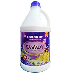 Nước giặt xả 6 in 1 Sawady Thái Lan 3,8L Hương Golden Mimosa