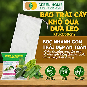 Mua Túi Bọc Hoa Quả GreenHome  Ổi Bưởi Xoài Na Mướp (Có Nút Cài)  Sử Dụng 3-5 Năm  Nhiều Kích Thước