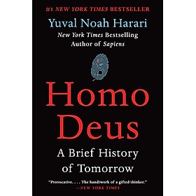 Ảnh bìa Sách Ngoại Văn - Homo Deus: A Brief History of Tomorrow Paperback – Illustrated