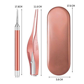 BỘ DỤNG CỤ GẮP RÁY TAI THÔNG MINH CÓ ĐÈN