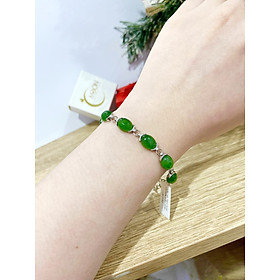 Vòng Tay ngọc bích tự nhiên Canada - MOON Jewelry