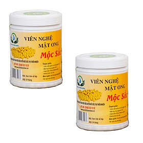 Viên Nghệ Mật Ong Mộc Sắc 1Kg Đóng Hộp Nhựa