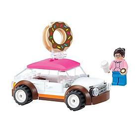 Đồ chơi lắp ghép xe bánh Donut Oxford HS3399