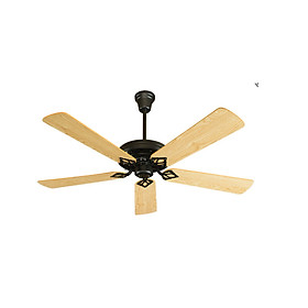 Mua Quạt trần cánh gỗ Kim Thuận Phong BT07 (Đen  Vàng nhạt) (Hàng chính hãng)