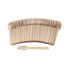 Mua Nĩa Gỗ Dùng 1 Lần 16cm 100 Cái