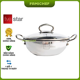 Mua Nồi kho cá inox chống dính 3 đáy FiveStar FSN22IN001 22cm