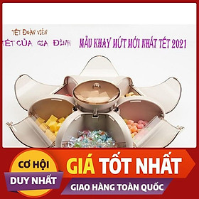 Mua Khay Mứt  Khay Đựng Bánh Kẹo  Nở Hoa 6 Cánh Tự Bung Sang Xịn Mẫu Mới Nhất