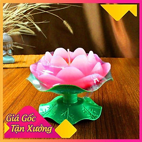 Mua Nến Hình Hoa Sen Có Đế FREESHIP  TP S