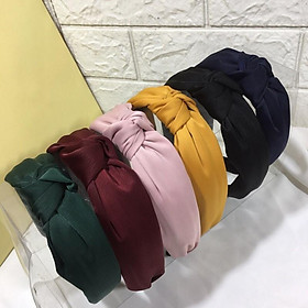  Bờm tóc:bờm tóc turban vải 1 màu(BTHHB1.D0)