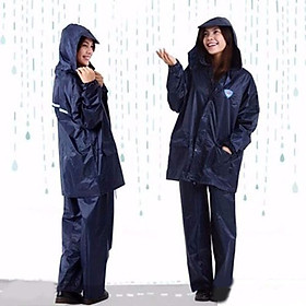 Mua Bộ Quần Áo Mưa Vải Dù Size XL Vàng Chống Thấm Cao Cấp