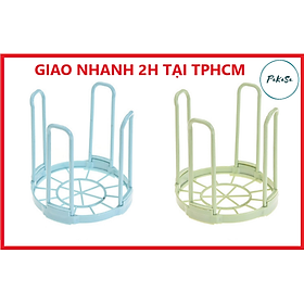 Combo 2 Kệ Úp Chén Bát Ráo Nước Tiết Kiệm Không Gian Kích Thước 14x14x15cm PaKaSa - Hàng Chính Hãng