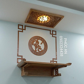Mua Chuyển bàn thờ về nhà mới cần tham khảo mẫu bàn thờ treo tường size 81 - 48  giao đầy đủ y hình