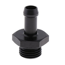 -6 O Ring Boss to 5/16 ( 8mm) Hose Barb Adapter AN Fitting ORB Racor Black